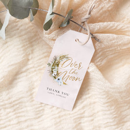 Over de Moon Boho Gold Dust & Clouds Gift Labels Cadeaulabel