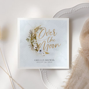 Over de Moon Boho Gold Dust & Clouds Napkins Servet