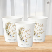 Over de Moon Boho Gold Dust & Clouds Papieren Bekers