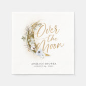 Over de Moon Boho Gold Dust & Clouds Servet (Voorkant)