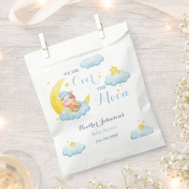Over de Moon Boy Koe Baby shower Bedankzakje