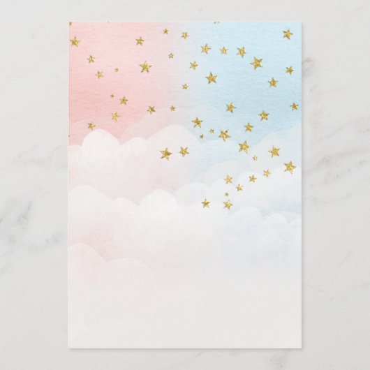 Over de 'Moon Gender' onthullen roze en blauwe uit Programmakaart (Achterkant)