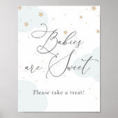 Over de Moon Twinkle Star Babies zijn een mooie Tr Poster (Voorkant)