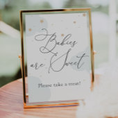 Over de Moon Twinkle Star Babies zijn een mooie Tr Poster