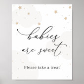 Over de Moon Twinkle Star Babies zijn een mooie Tr Poster (Voorkant)