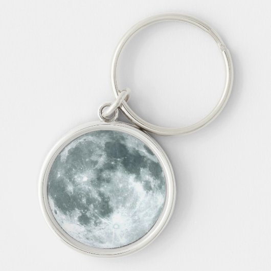 "OVER DE MOON" Zipper-Pull en Sleutelhanger (Voorkant)