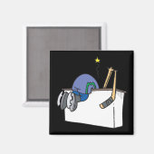 Over de muur magneet (Voorkant / Achterkant)