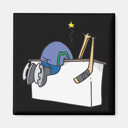 Over de muur magneet (Voorkant)