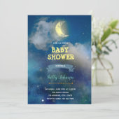 Over de muurdoucheuitnodiging kaart (Staand voorkant)