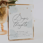 Over de nachtkleppen van de moon Twinkle Star Late Poster