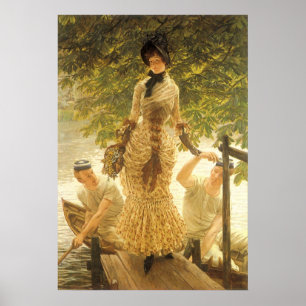 Over de namen van James Tissot, realisme Poster