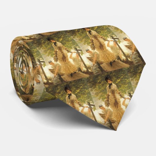 Over de namen van James Tissot, realisme Stropdas (Opgerold)