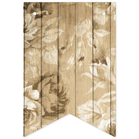 over de nostalgische houtnostalgisch houtkap in de vlaggetjes (Tweede vlag)