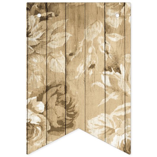 over de nostalgische houtnostalgisch houtkap in de vlaggetjes (Derde vlag)