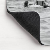 Over de oceaan - Mousepad Muismat (Hoek)