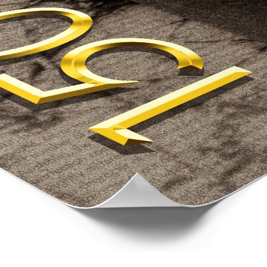 over de oorsprong van de soort 150e Poster (Hoek)