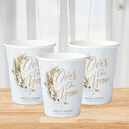 Over de papierbekertjes van Moon Boho Gold Dust &  Papieren Bekers