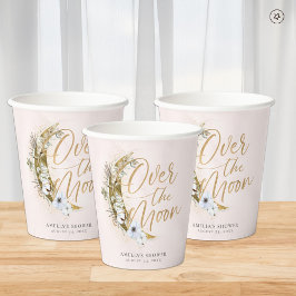 Over de papierbekertjes van Moon Boho Gold Dust &  Papieren Bekers