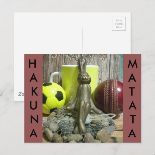 Over de Pitch & Crease: Football Cricket Blend Briefkaart (Voorkant / Achterkant)