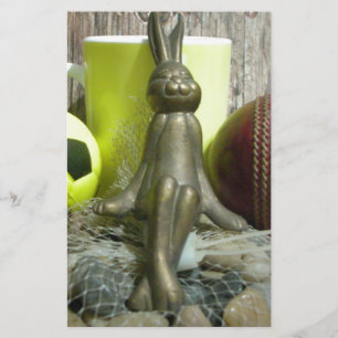 Over de Pitch & Crease: Football Cricket Blend Briefpapier