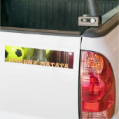 Over de Pitch & Crease: Football Cricket Blend Bumpersticker (Op Truck)