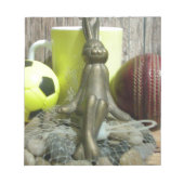 Over de Pitch & Crease: Football Cricket Blend Notitieblok (Voorkant)