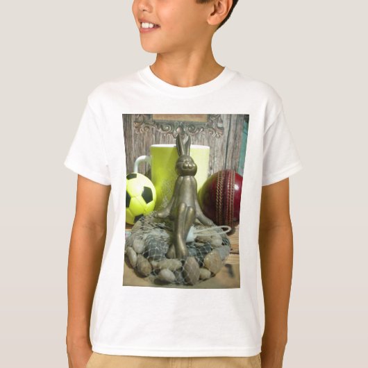 Over de Pitch & Crease: Football Cricket Blend T-shirt (Voorkant)