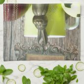 Over de Pitch & Crease: Football Cricket Blend Theedoek (Gevouwen)