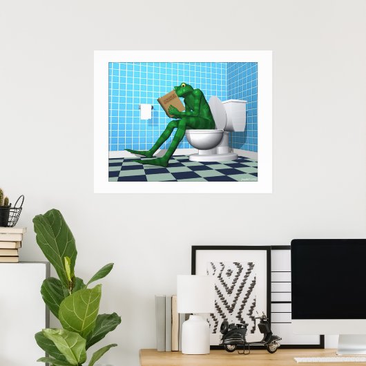 Over de pot poster (Thuiskantoor)