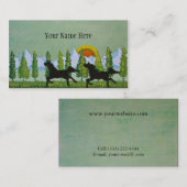 Over de Prairie Visitekaartje (Voorkant / Achterkant)