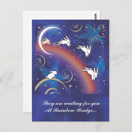 OVER DE RAINBOW BRIDGE BRIEFKAART (Voorkant / Achterkant)