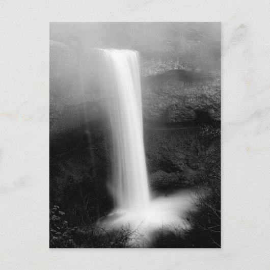 Over de rand briefkaart (Voorkant)