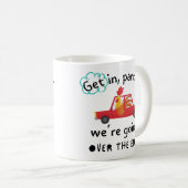 Over de rand koffiemok (Voorkant rechts)