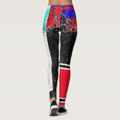 Over de rand leggings (Achterkant)