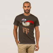 Over de rand t-shirt (Voorkant volledig)