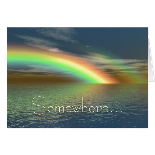 Over de regenboog (Voorkant Horizontaal)