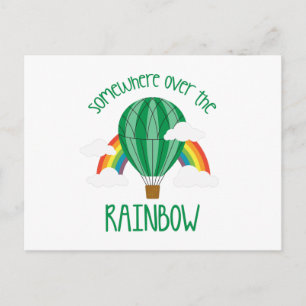Over de regenboog briefkaart