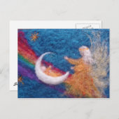 Over de regenboog briefkaart (Voorkant / Achterkant)