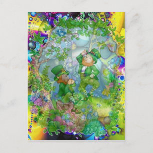 Over de regenboog door Janiece Senn Briefkaart