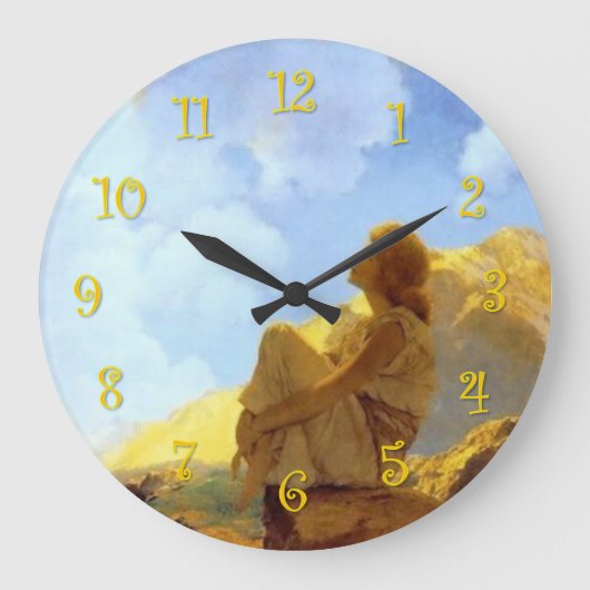 Over de regenboog grote klok (Voorkant)