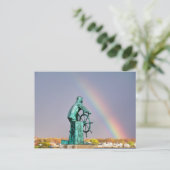 Over de regenboog in Gloucester Briefkaart (Staand voorkant)