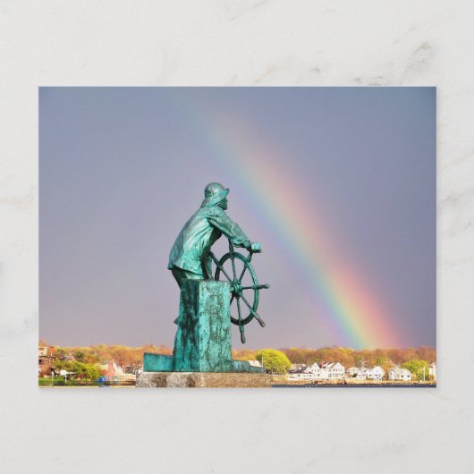 Over de regenboog in Gloucester Briefkaart (Voorkant)