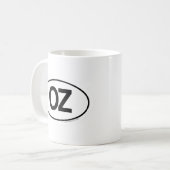 Over de regenboog koffiemok (Voorkant links)