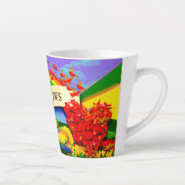 OVER DE REGENBOOG LATTE MOK