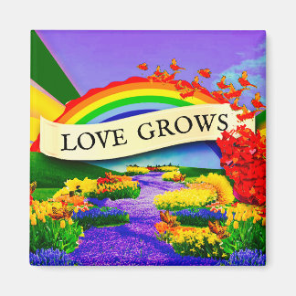 OVER DE REGENBOOG MAGNEET