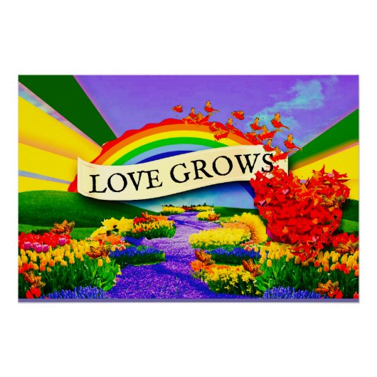 OVER DE REGENBOOG PERFECT POSTER (Voorkant)