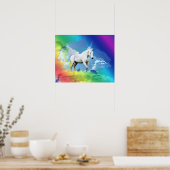 Over de regenboog poster (Keuken)