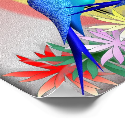 Over de regenboog....Poster Poster (Hoek)