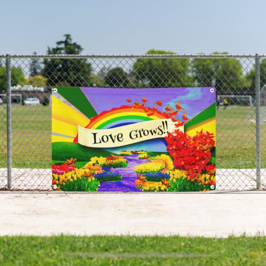 OVER DE REGENBOOG SPANDOEK (Insitu)