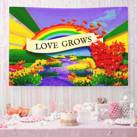 OVER DE REGENBOOG SPANDOEK (Feest)